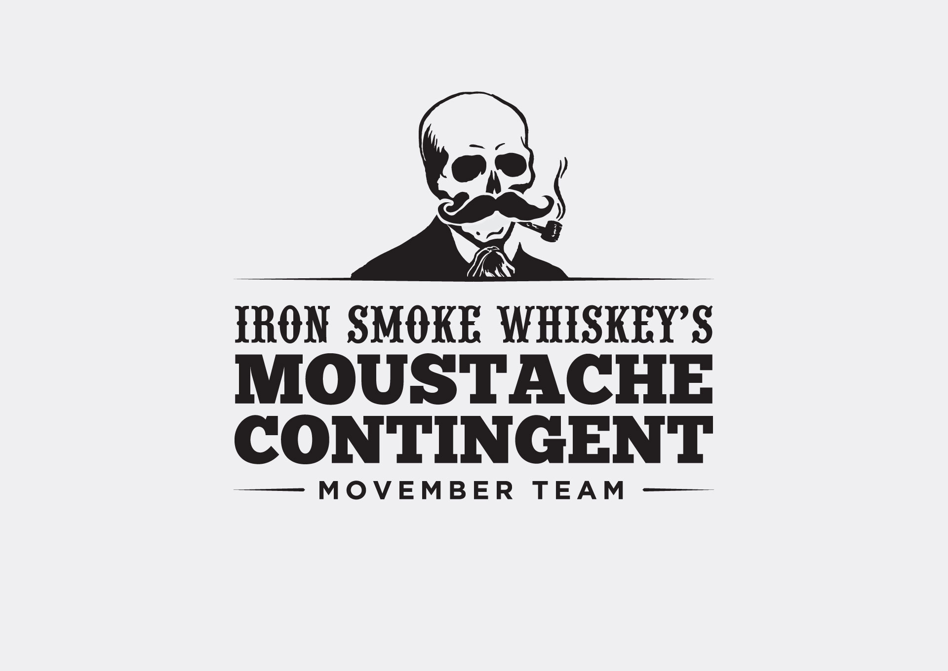 Iron Smoke Moustache Contingent Movember Team